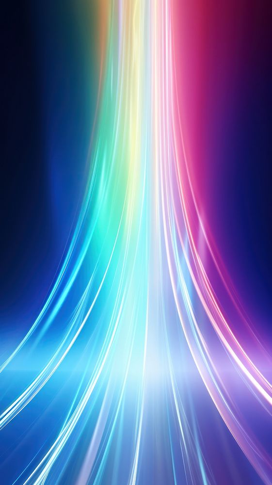  Abstract laser rainbow light graphics pattern purple. AI generated Image by rawpixel.