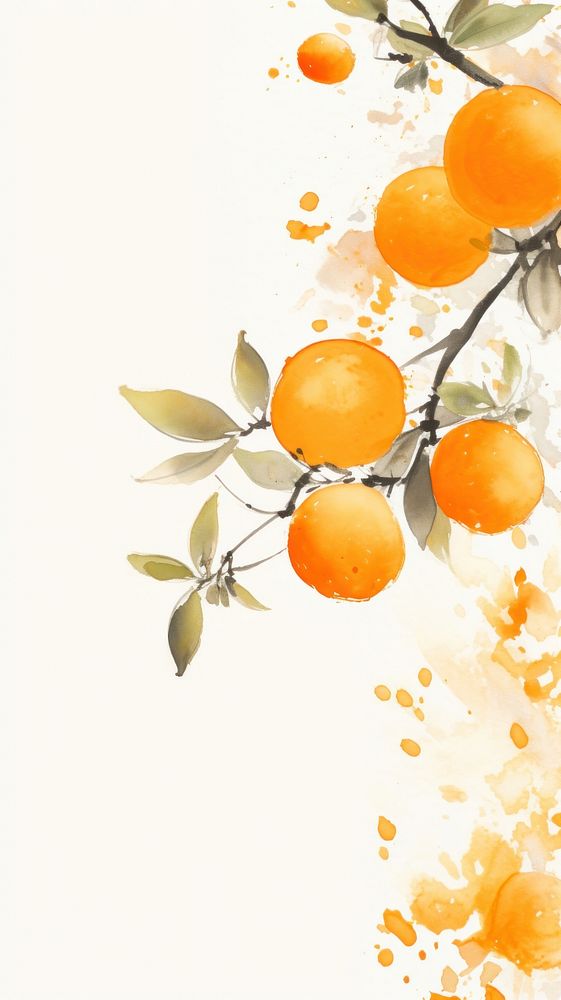 Backgrounds grapefruit orange plant.