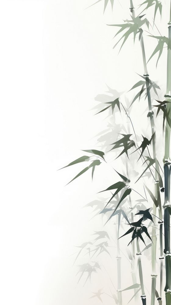 Bamboo backgrounds plant branch.