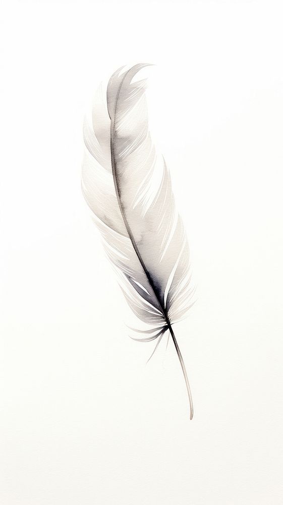Feather white text lightweight.