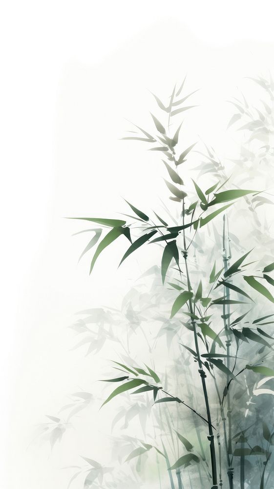 Backgrounds nature bamboo plant.