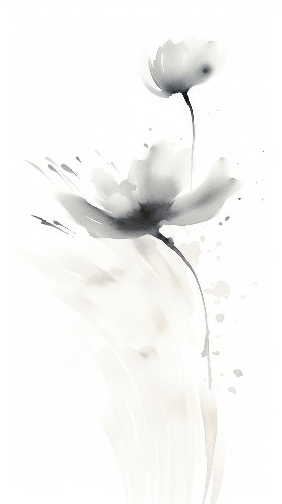Flower petal paper white.