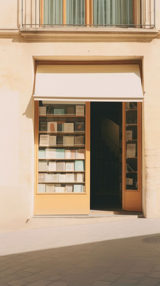 Book shop architecture publication furniture. 