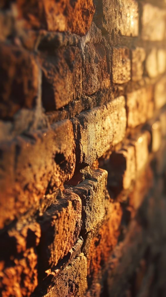 Brick wall rust architecture.