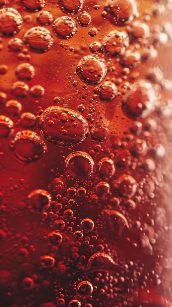 Red soda softdrink condensation refreshment transparent.