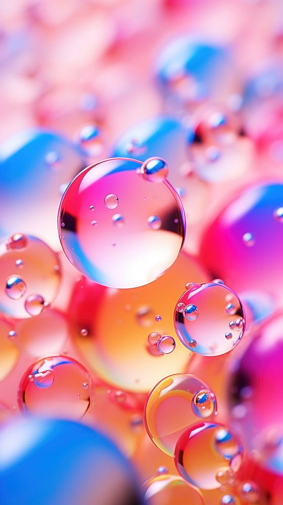  Bubbles backgrounds macro photography transparent. AI generated Image by rawpixel.
