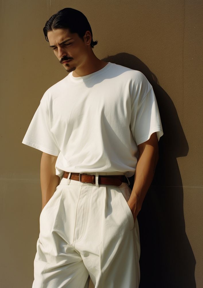 Mexican man with Mustache fashion adult white.