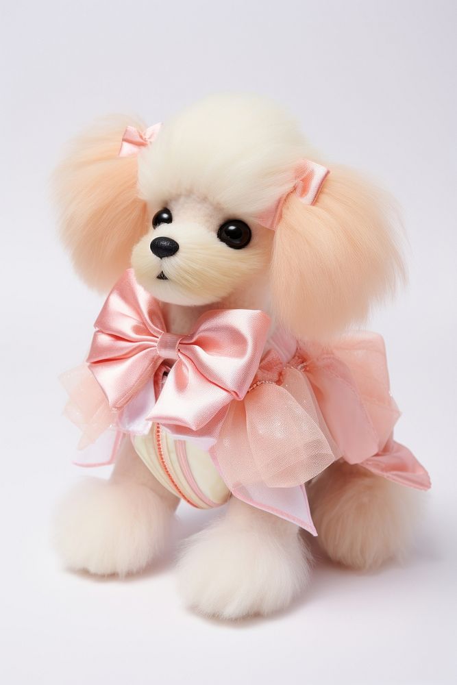 Stuffed doll dog mammal animal cute.