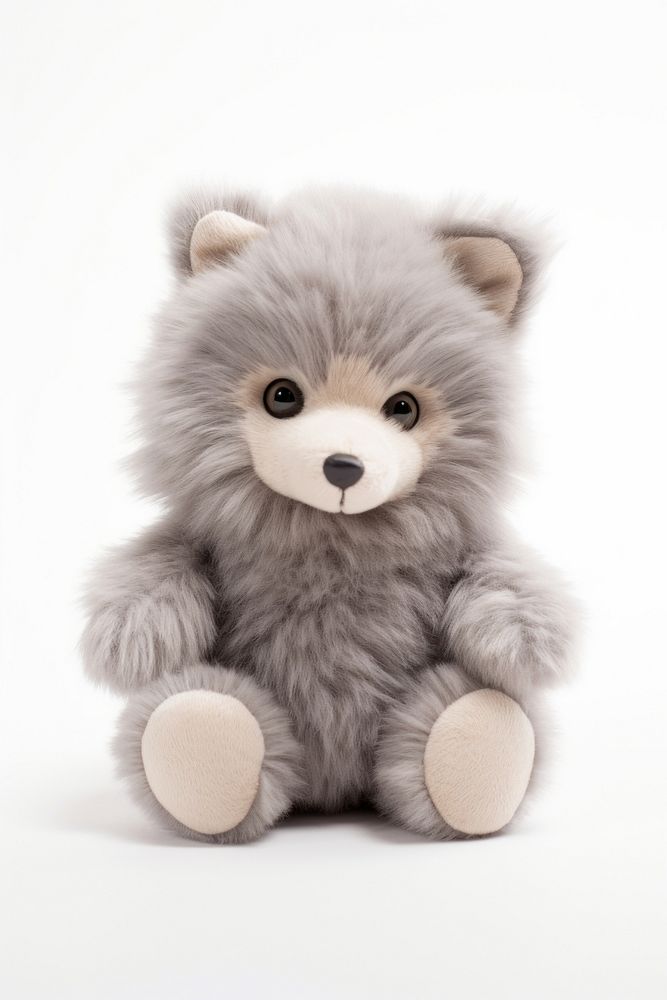 Stuffed doll wolf mammal plush cute.