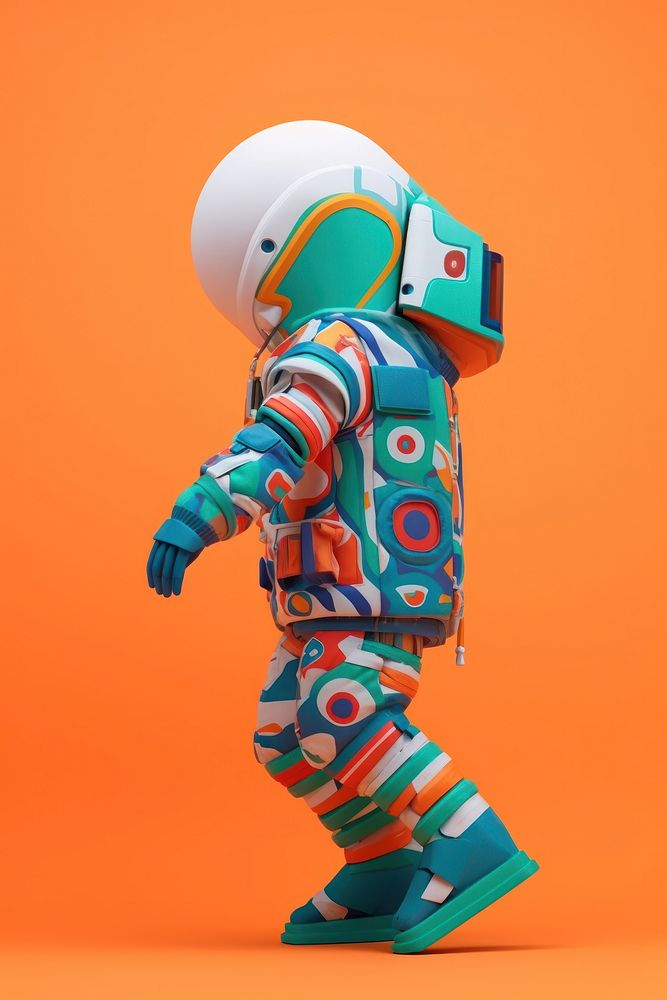 Astronaut robot baby toy. AI generated Image by rawpixel.