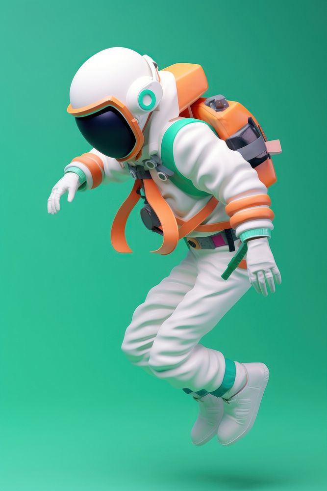 Astronaut robot toy protection. AI generated Image by rawpixel.