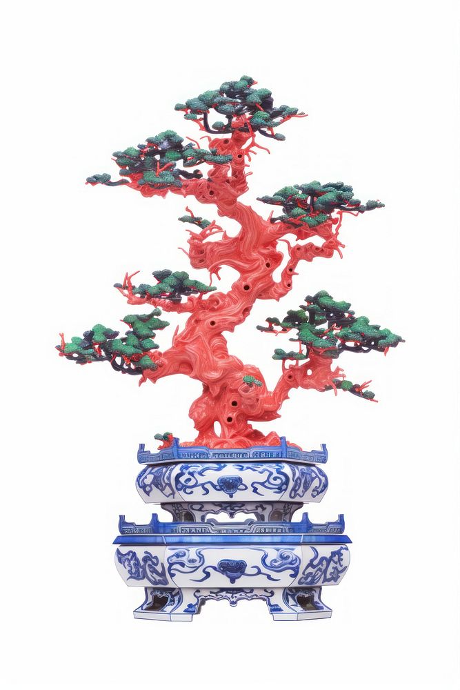  Bonsai tree plant art. AI generated Image by rawpixel.