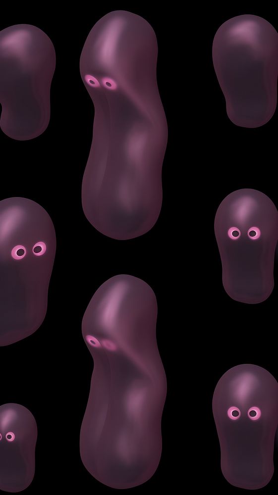  Abstract wallpaper cartoon purple darkness. AI generated Image by rawpixel.