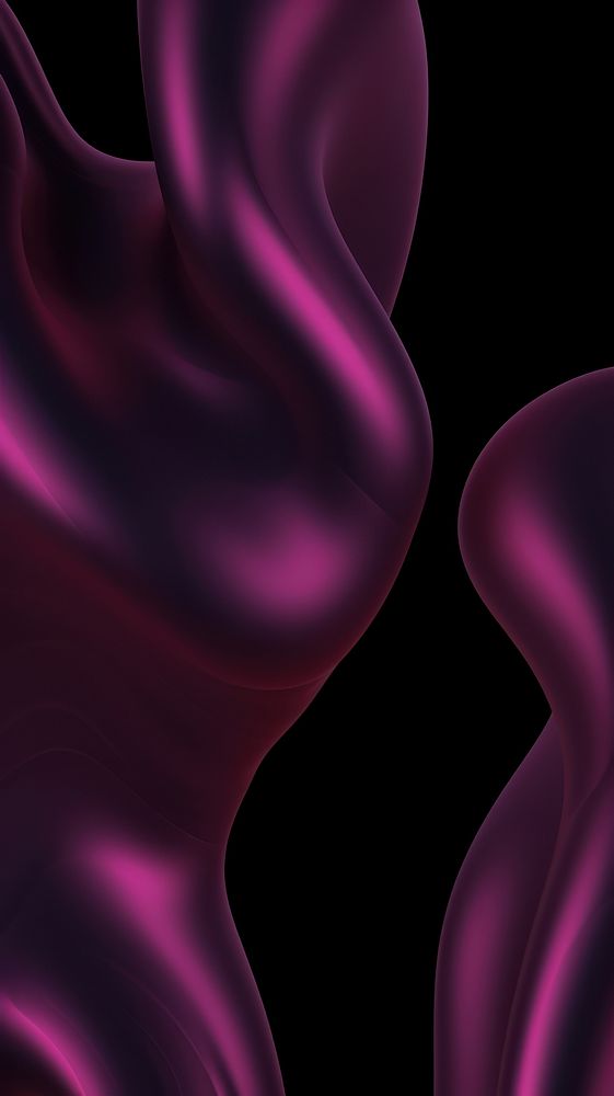  Abstract wallpaper flowing purple backgrounds. AI generated Image by rawpixel.