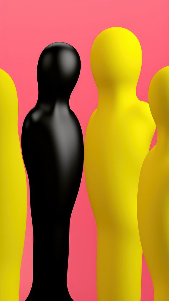 Abstract wallpaper mannequin cartoon adult. | Premium Photo