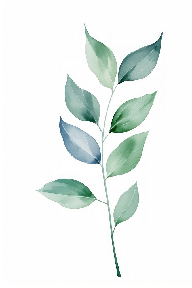  Leaf foliage plant green. AI generated Image by rawpixel.