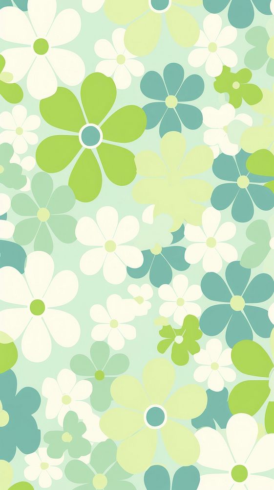  Green flower pattern backgrounds chandelier. AI generated Image by rawpixel.