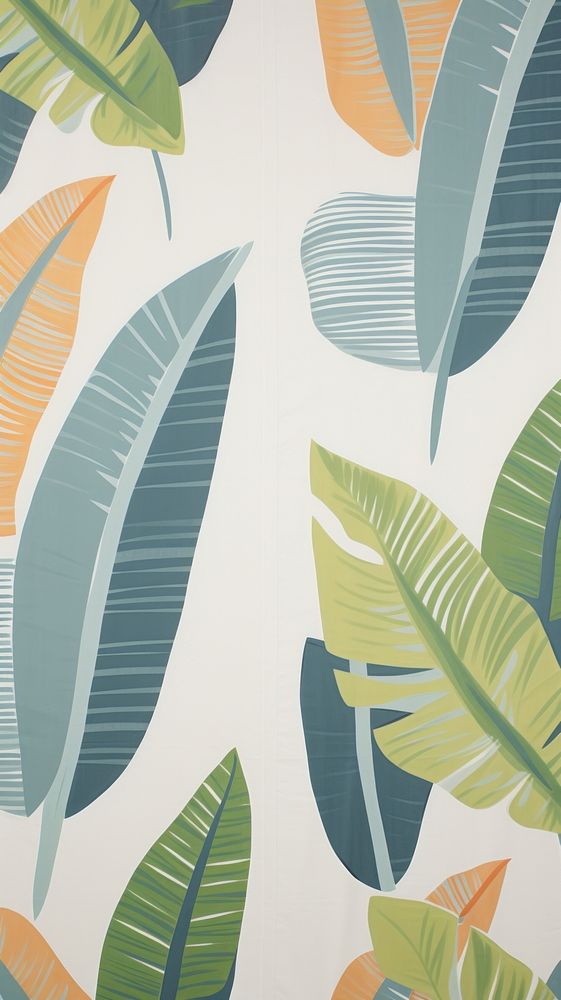  Green tropical leaf tropics. AI generated Image by rawpixel.