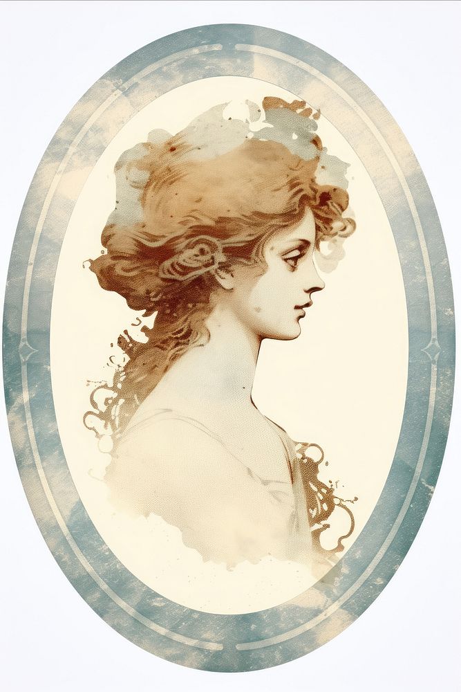 Goddess portrait adult art. AI generated Image by rawpixel.