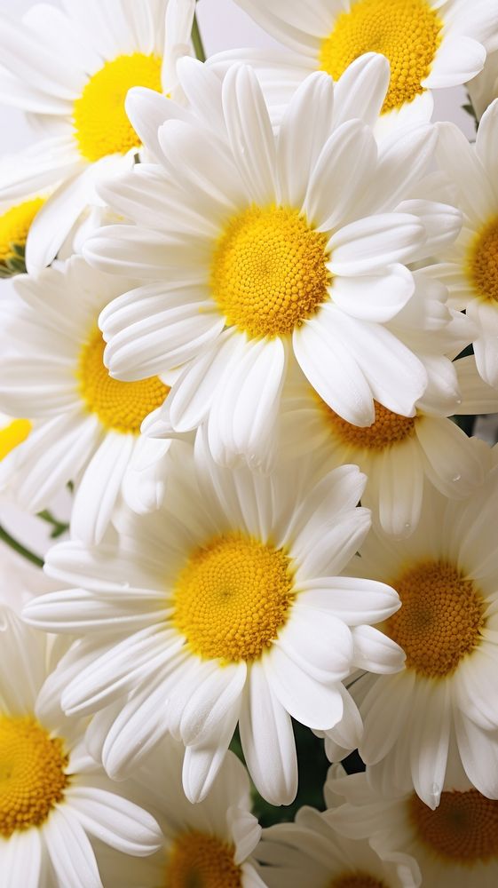  Daisy flowers blossom petal plant. AI generated Image by rawpixel.