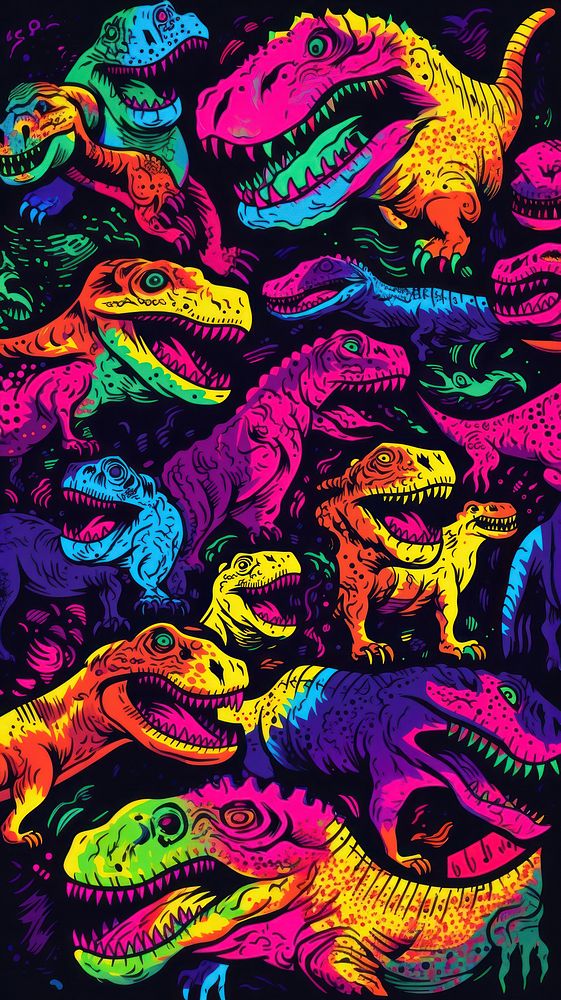 Dinosours backgrounds dinosaur reptile. AI generated Image by rawpixel.
