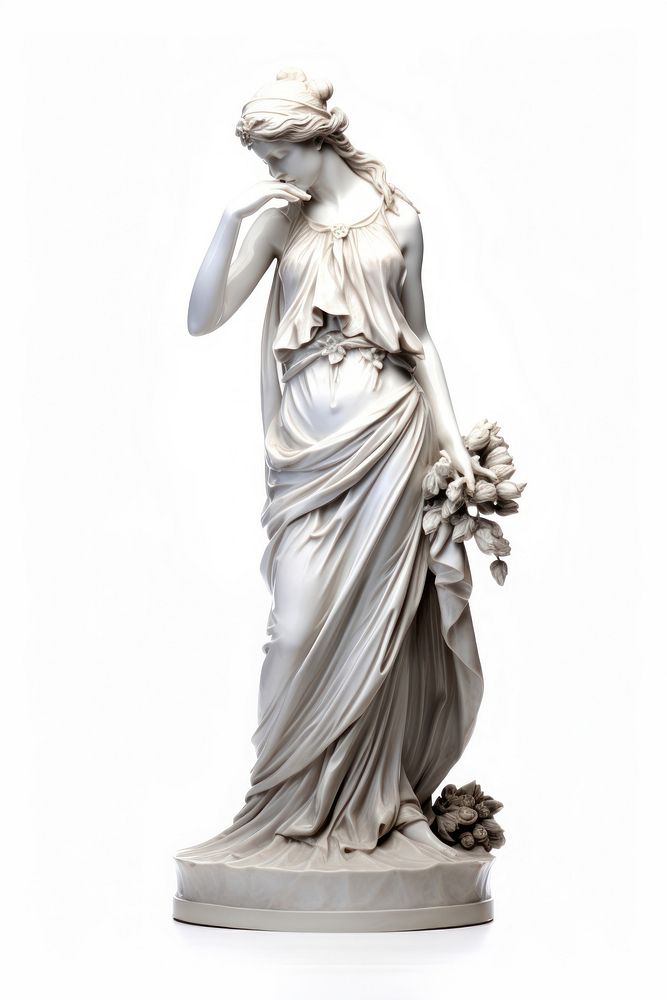 Greek sculpture wedding statue figurine female.