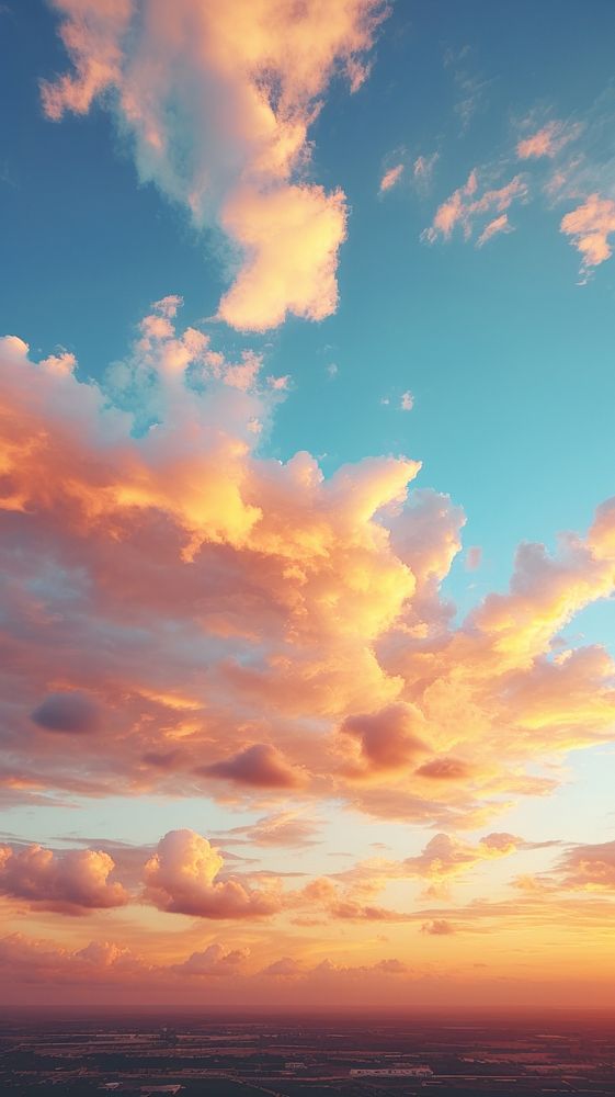  Summer sky outdoors horizon. AI generated Image by rawpixel.