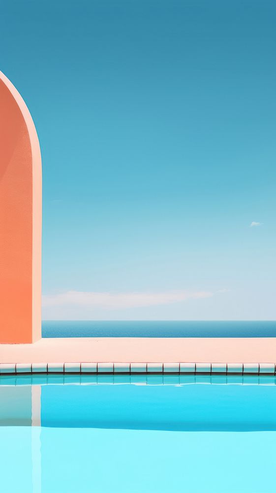 Architecture outdoors horizon summer. AI generated Image by rawpixel.