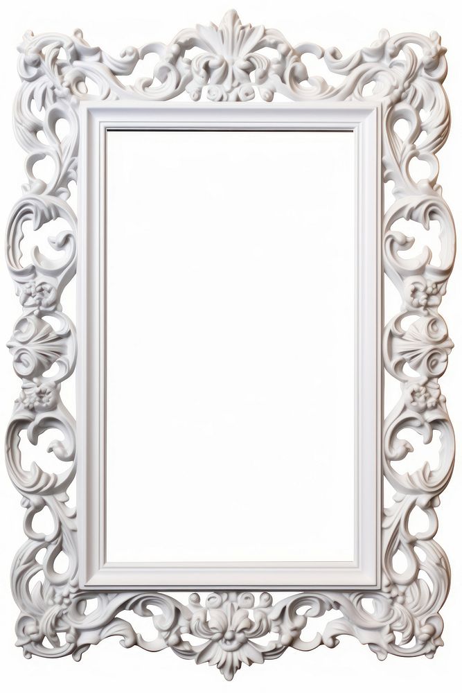Nouveau art of frame frame white white background architecture.