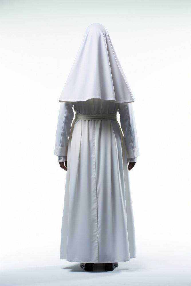 Nun sleeve adult white.
