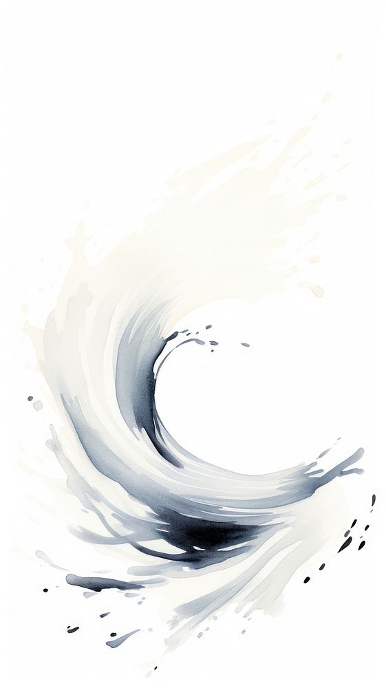 Water splash wave backgrounds white paper.