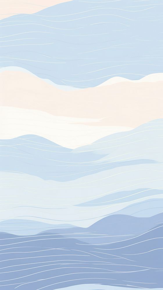 Stroke painting of lake wallpaper pattern line backgrounds.