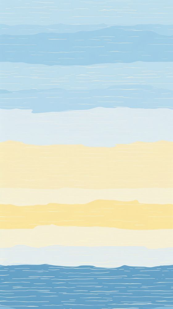 Stroke painting of beach wallpaper outdoors horizon pattern.