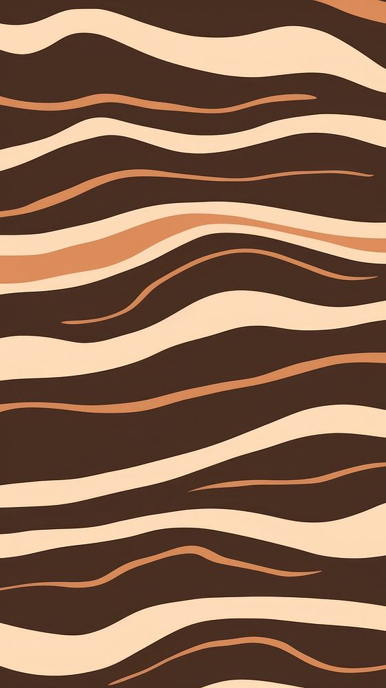 Stroke painting of coffee wallpaper pattern line backgrounds.