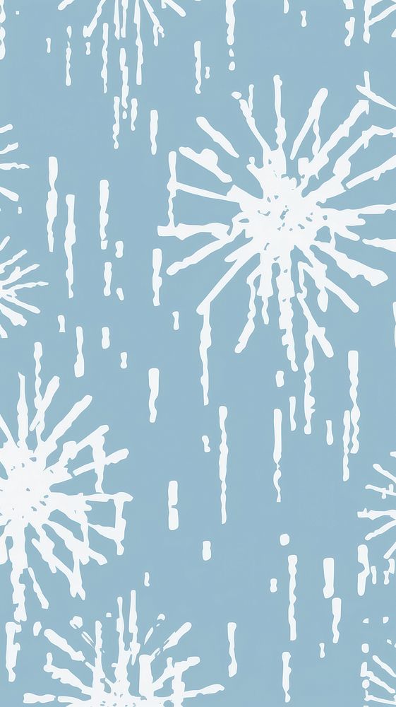 Stroke painting of snow flake wallpaper snowflake pattern line.