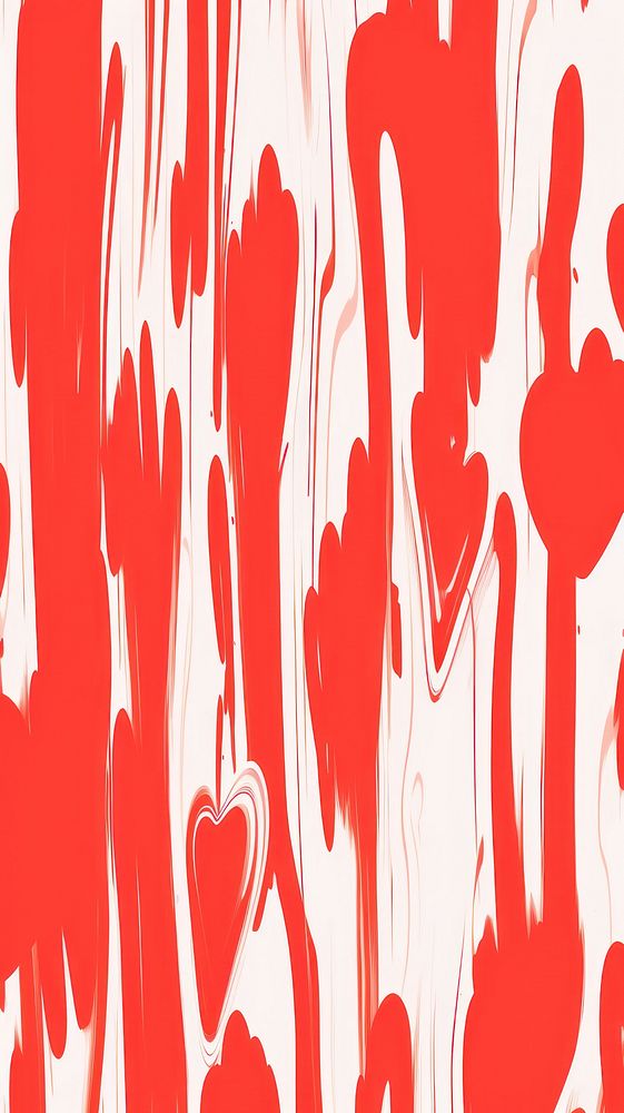 Stroke painting of love wallpaper pattern line backgrounds.