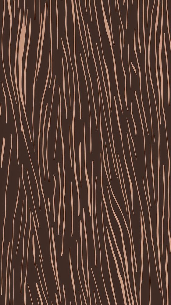 Stroke painting of chocolate wallpaper pattern line wood.