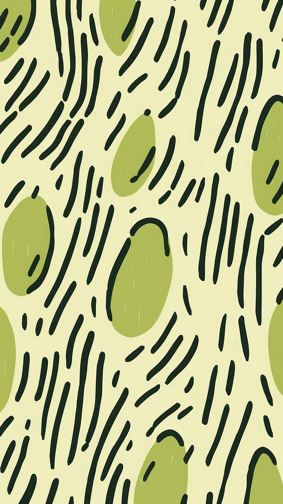 Stroke painting of avocado wallpaper pattern line backgrounds.