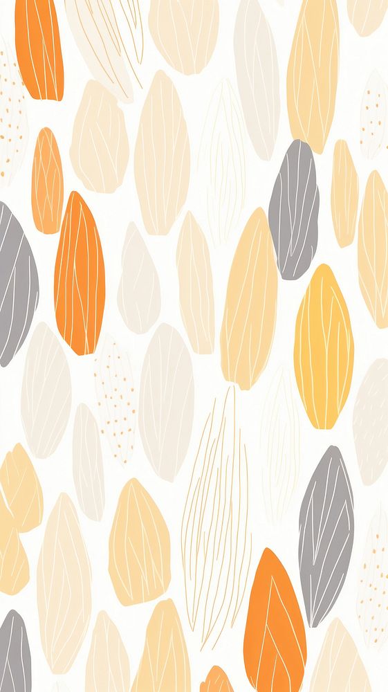 Stroke painting of autumn wallpaper pattern line backgrounds.