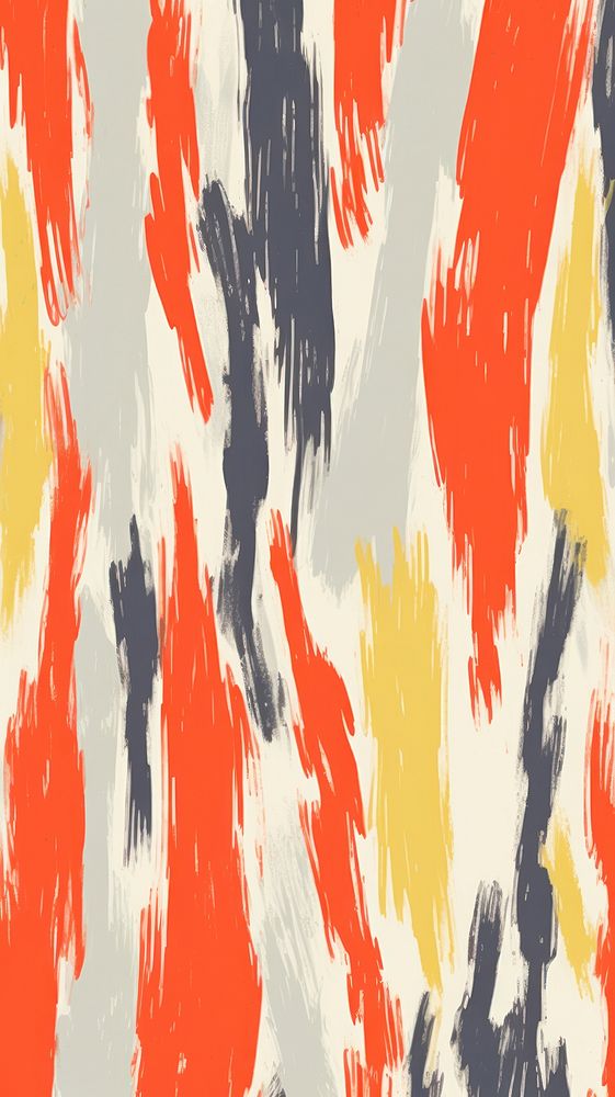 Stroke painting of santan caus wallpaper pattern line art.