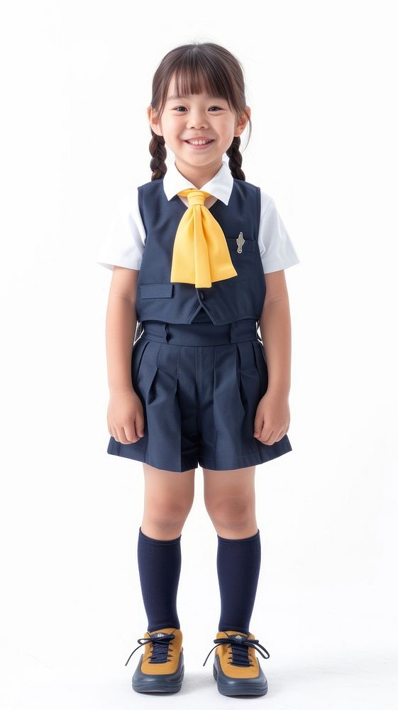 Back to school uniform costume miniskirt.