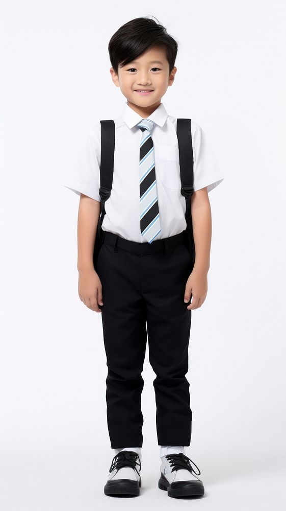 Back to school uniform child tie.