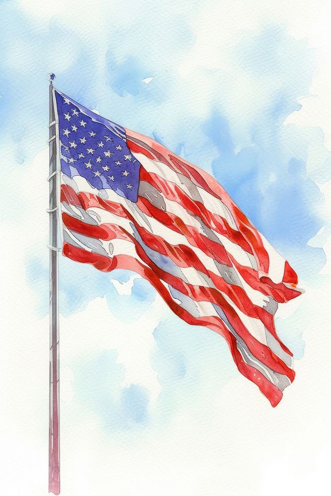 United states flag independence patriotism symbolism.