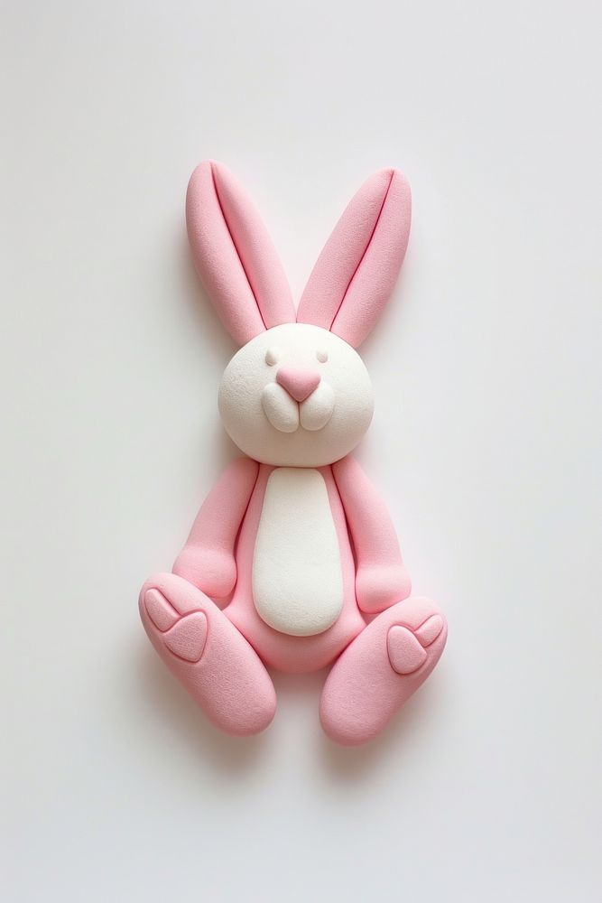 Bunny plush toy representation.