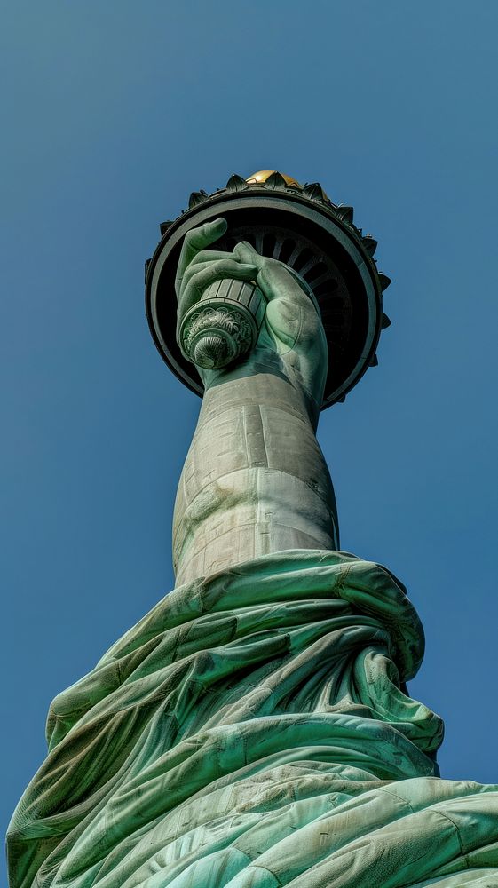 Architecture photo statue of liberty sculpture landmark representation.