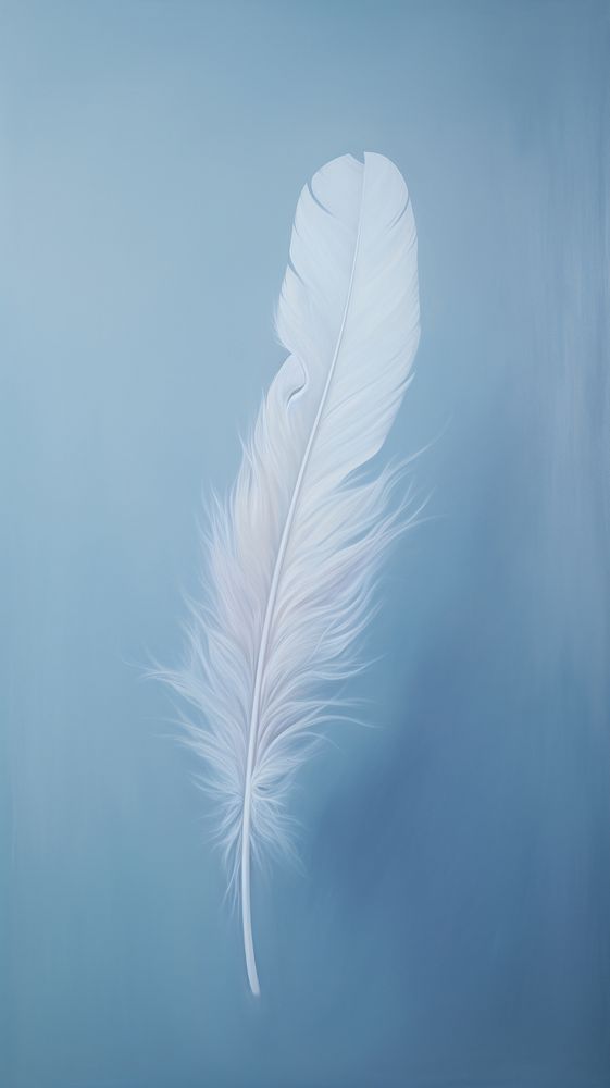 Painting feather lightweight creativity.
