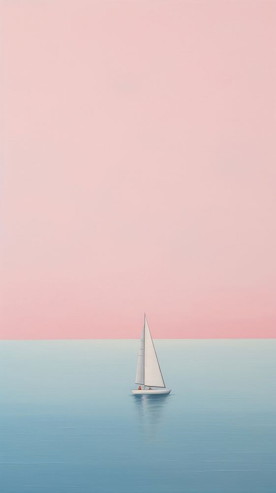 Watercraft sailboat outdoors horizon.