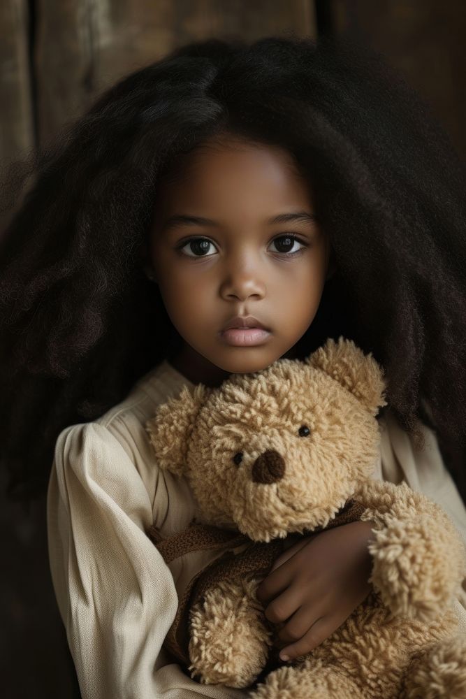 Black british american girl portrait photo cute.