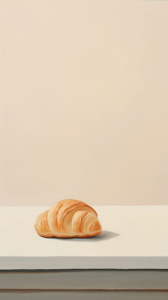 Croissant simplicity bread food.