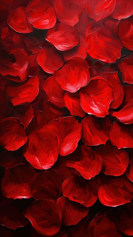 Minimal space Background of red rose petals backgrounds plant freshness.